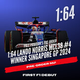 PRE-ORDER: 1:64 Liam Lawson VCARB 01 #30 USA GP 2024 (Debut car) - Spark Models