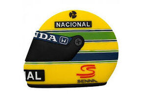 FRIDGE MAGNET AYRTON SENNA
