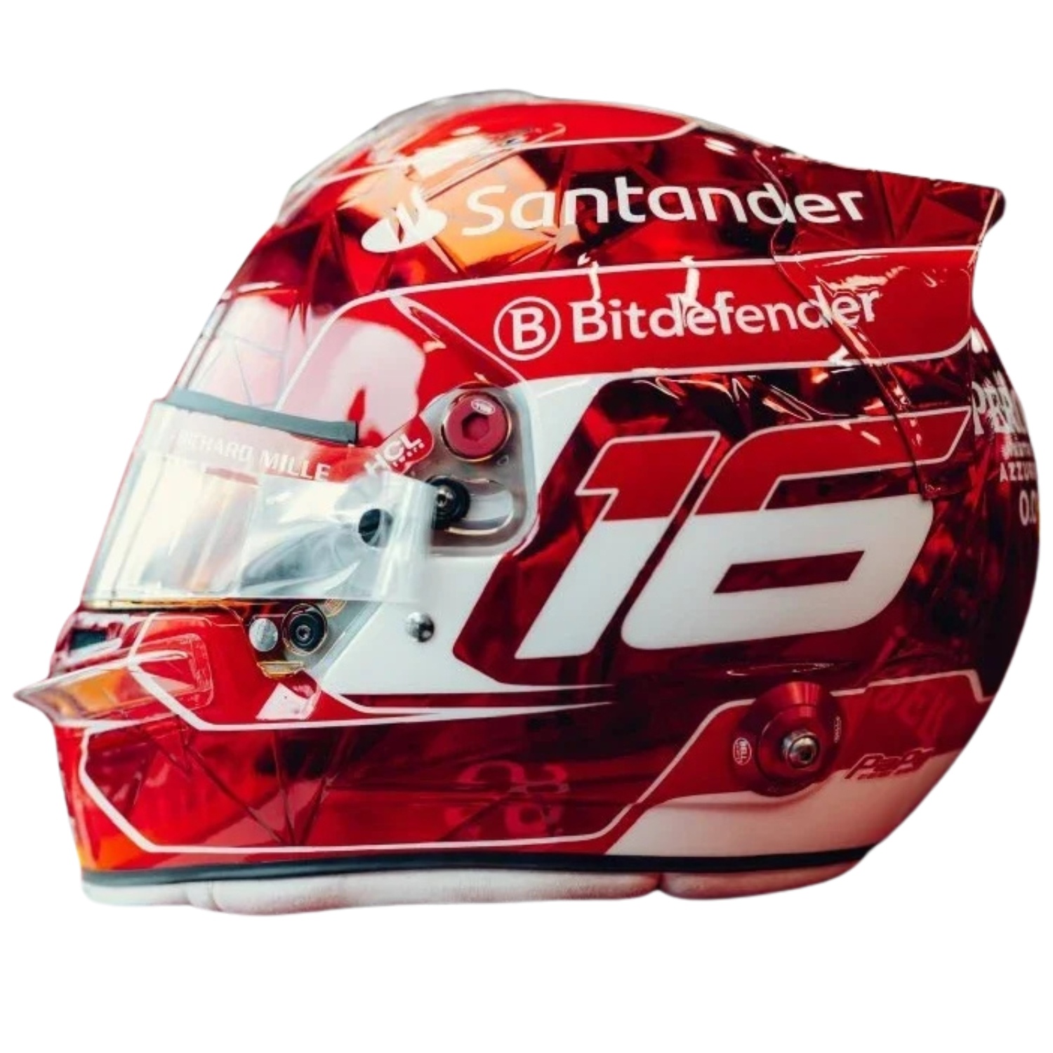 PRE-ORDER: 1:5 Charles Leclerc Helm 'Singapore Grand Prix 2024' Helmet