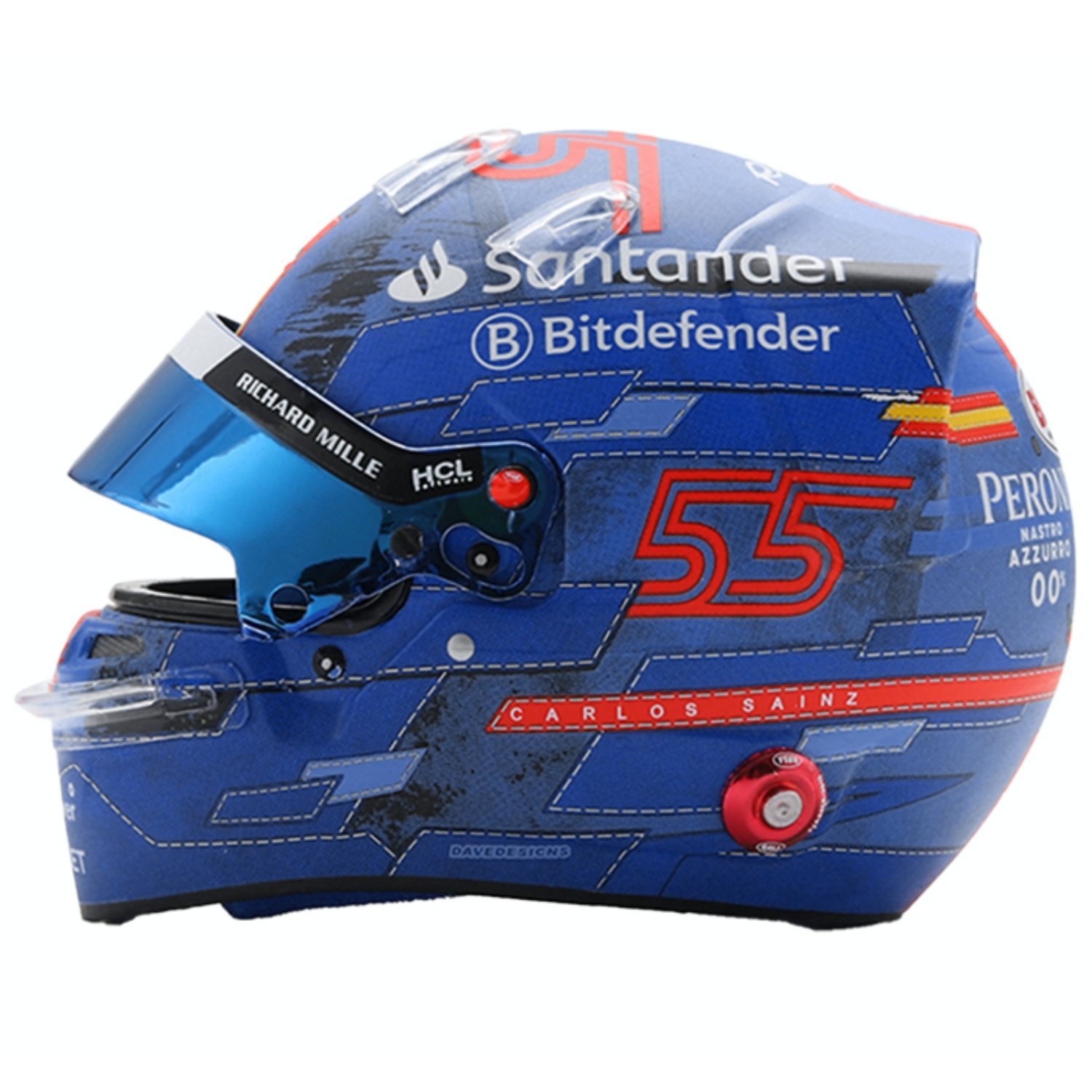 1:5 Carlos Sainz Helm 'Miami Grand Prix 2024' Helm