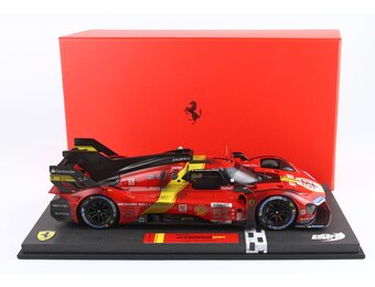 1:18 Ferrari 499P Winner Le Mans 2023 End of race Limited edition