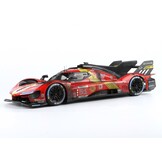 1:18 Ferrari 499P Winner Le Mans 2023 End of race Limited edition