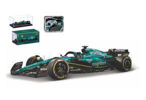 1/43 Aston Martin ARAMCO Cognizant Formula 1 Team AMR23, L. Stroll 2023 Bburago Deluxe