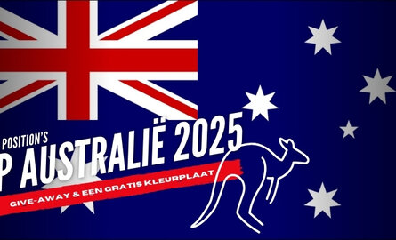 GP Australië 2025 - Give-away & Kleurplaat