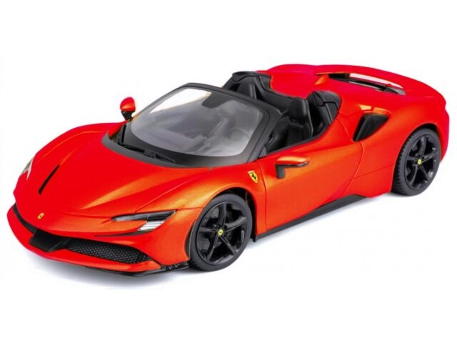 1:18 Ferrari SF90 Stradale Hybride Spider – 2020 – Rood