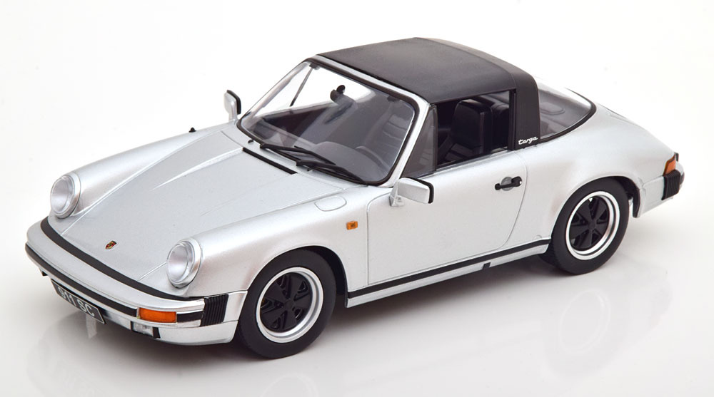 Schaalmodel 1:18 Porsche 911 SC Targa 1983 Silver