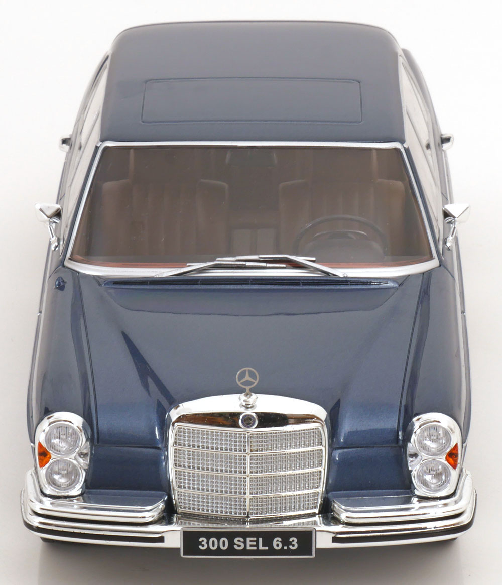 Schaalmodel 1:18 Mercedes-Benz 300 SEL 6.3 1972 Blue metallic