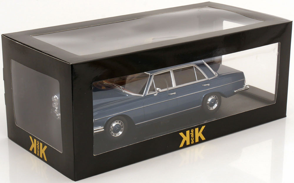 Schaalmodel 1:18 Mercedes-Benz 300 SEL 6.3 1972 Blue metallic