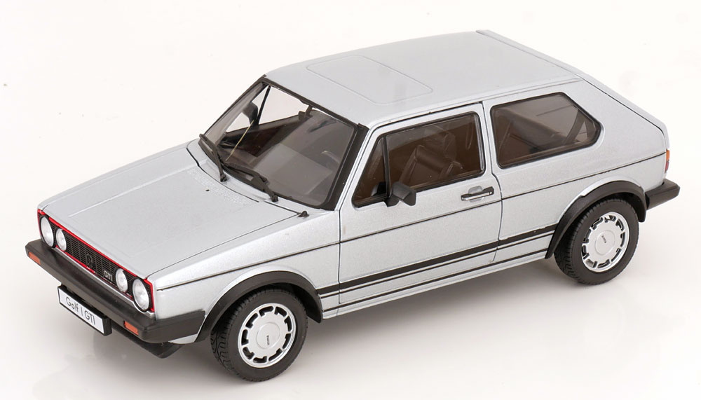 1:18 Volkswagen Golf GTi MK1 "Pirelli" Silver Welly