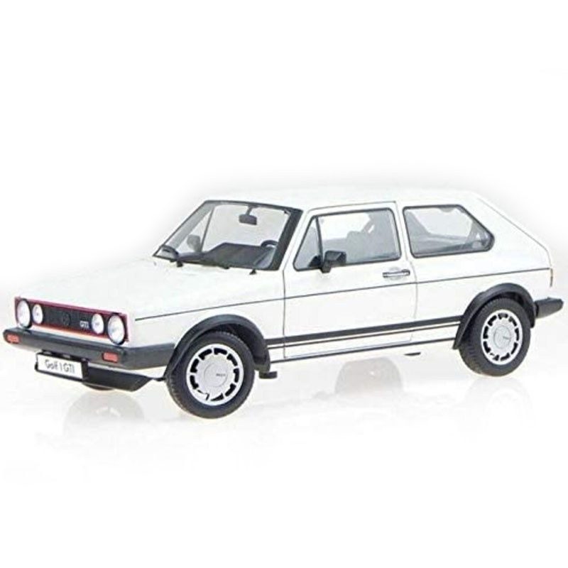 1:18 Volkswagen Golf GTi MK1 "Pirelli" White Welly