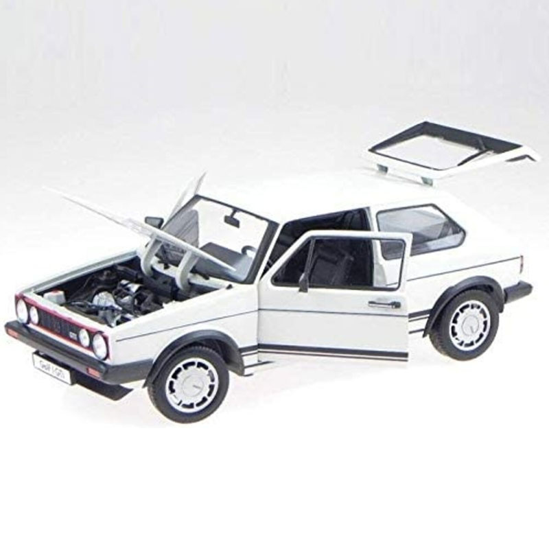 1:18 Volkswagen Golf GTi MK1 "Pirelli" Wit Welly