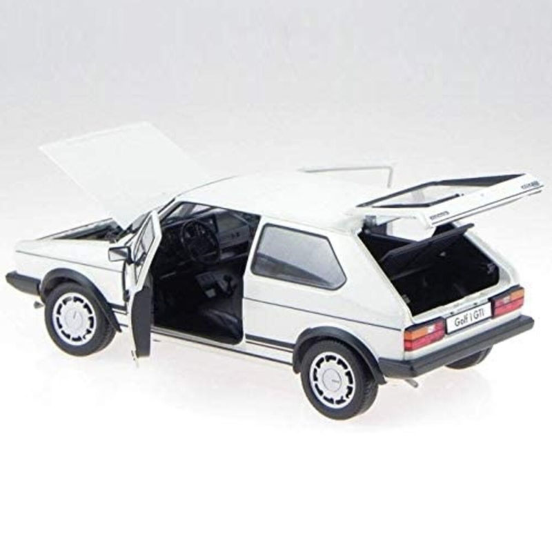 1:18 Volkswagen Golf GTi MK1 "Pirelli" Wit Welly
