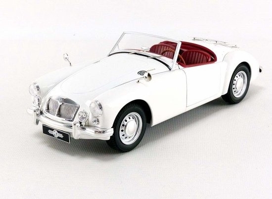 Schaalmodel 1:18 MG A MKII A1600 Convertible 1961 White
