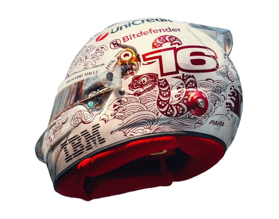 1:5 Helm C. Leclerc 'Chinese Grand Prix 2025'