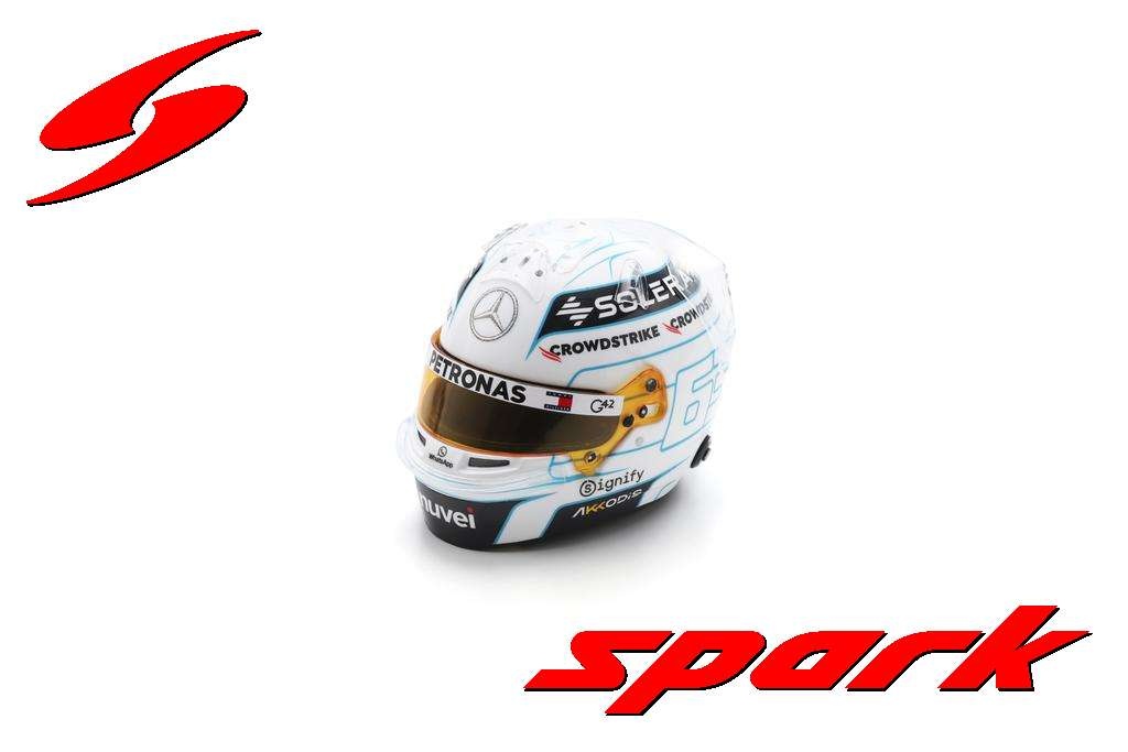 1:5 George Russell Helm Qatar GP 2024 - Spark Models