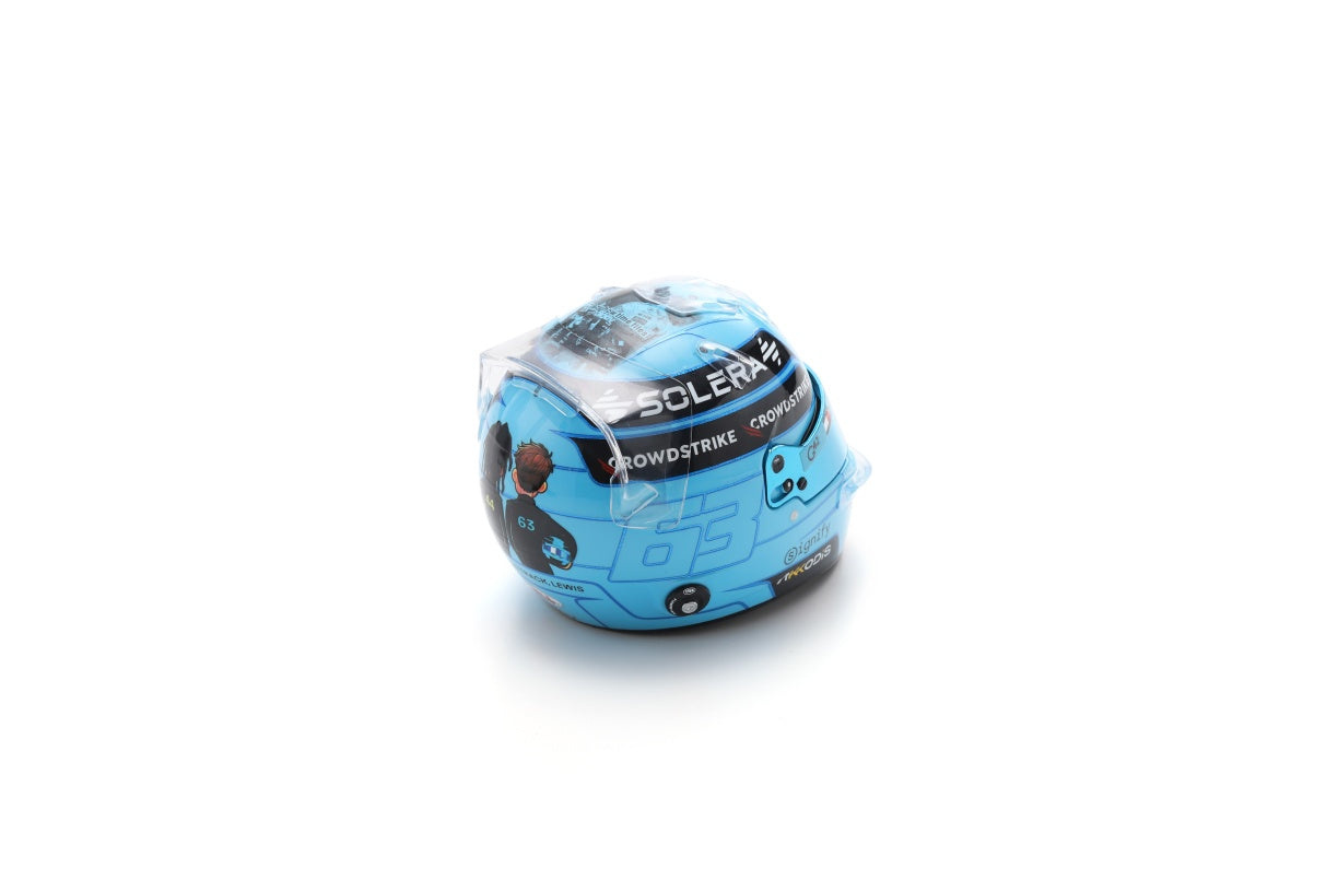 1:5 George Russell Helm Abu-Dhabi GP 2024 - Spark Models