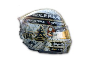 1/5 Helmet George Russell - Chinese GP 2025