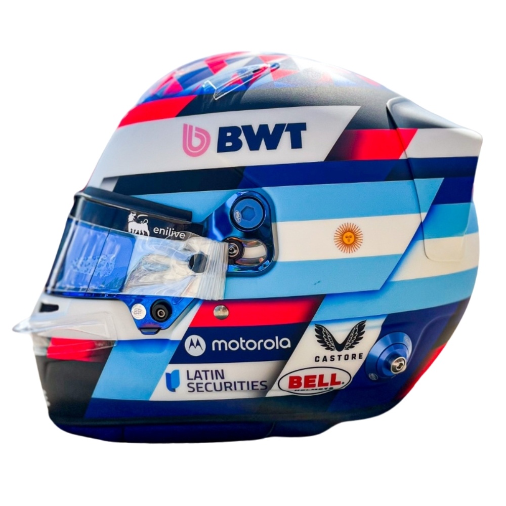 **Pre Order 1/5 Helmet Franco Colapinto - 2025