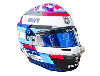 1/5 Helmet Franco Colapinto - 2025