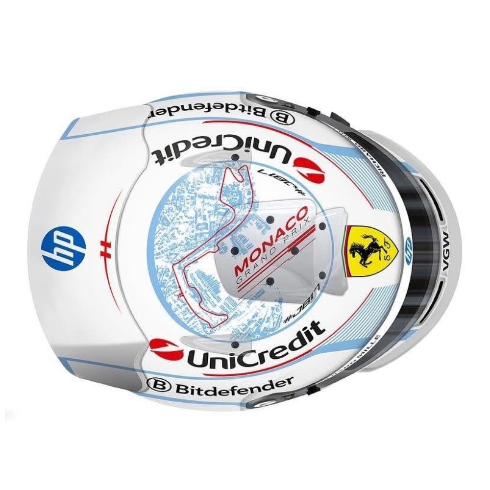 *Pre Order* 1:5 Helm C. Leclerc ' Monaco Grand Prix 2025