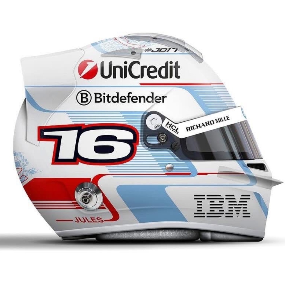 *Pre Order* 1:5 Helm C. Leclerc ' Monaco Grand Prix 2025