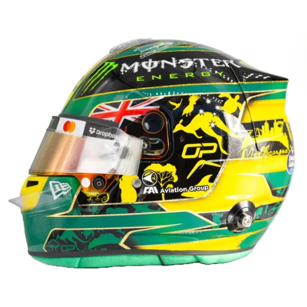 1/5 Helmet Oscar Piastri - Australian GP 2025