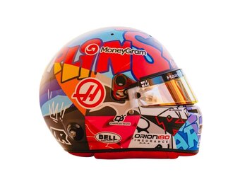 1/5 Helmet Esteban Ocon - Miami GP 2025