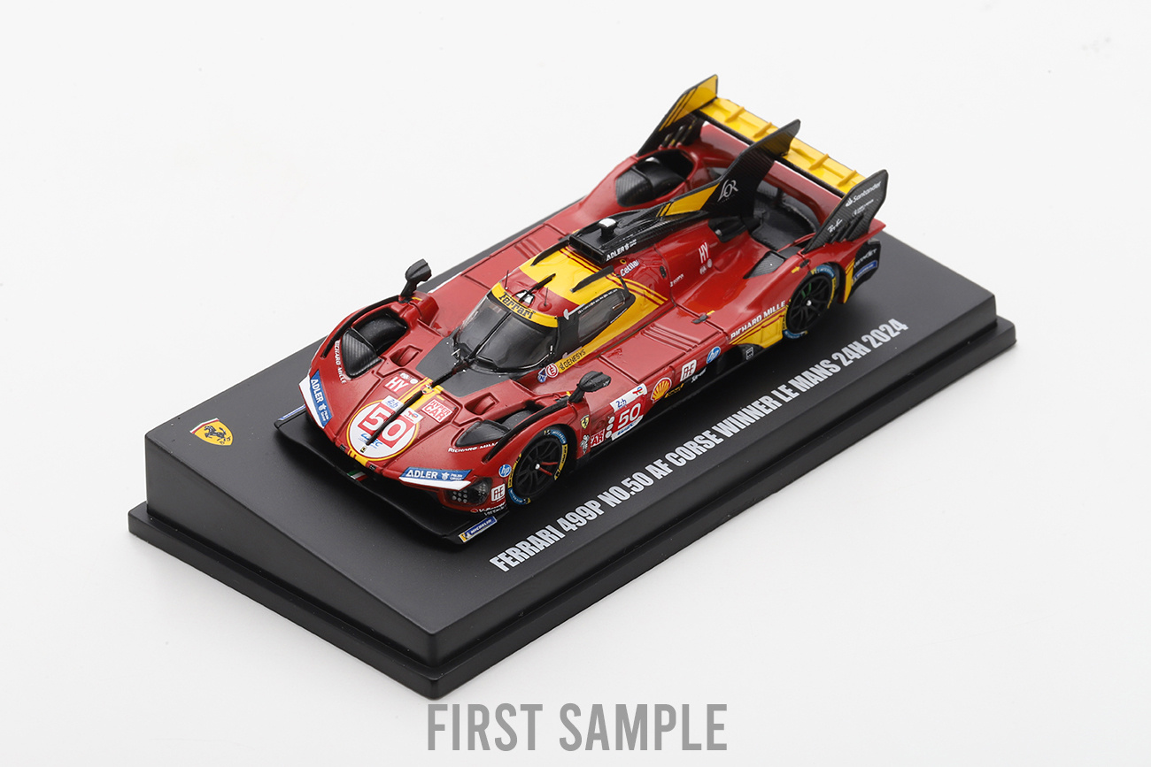 *Pre Order* 1:64 Ferrari 499P No.50 Ferrari AF Corse Winner Le Mans 24H 2024, A. Fuoco - M. Molina - N. Nielsen