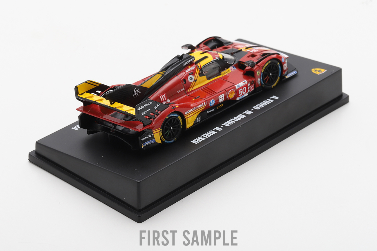 *Pre Order* 1:64 Ferrari 499P No.50 Ferrari AF Corse Winner Le Mans 24H 2024, A. Fuoco - M. Molina - N. Nielsen