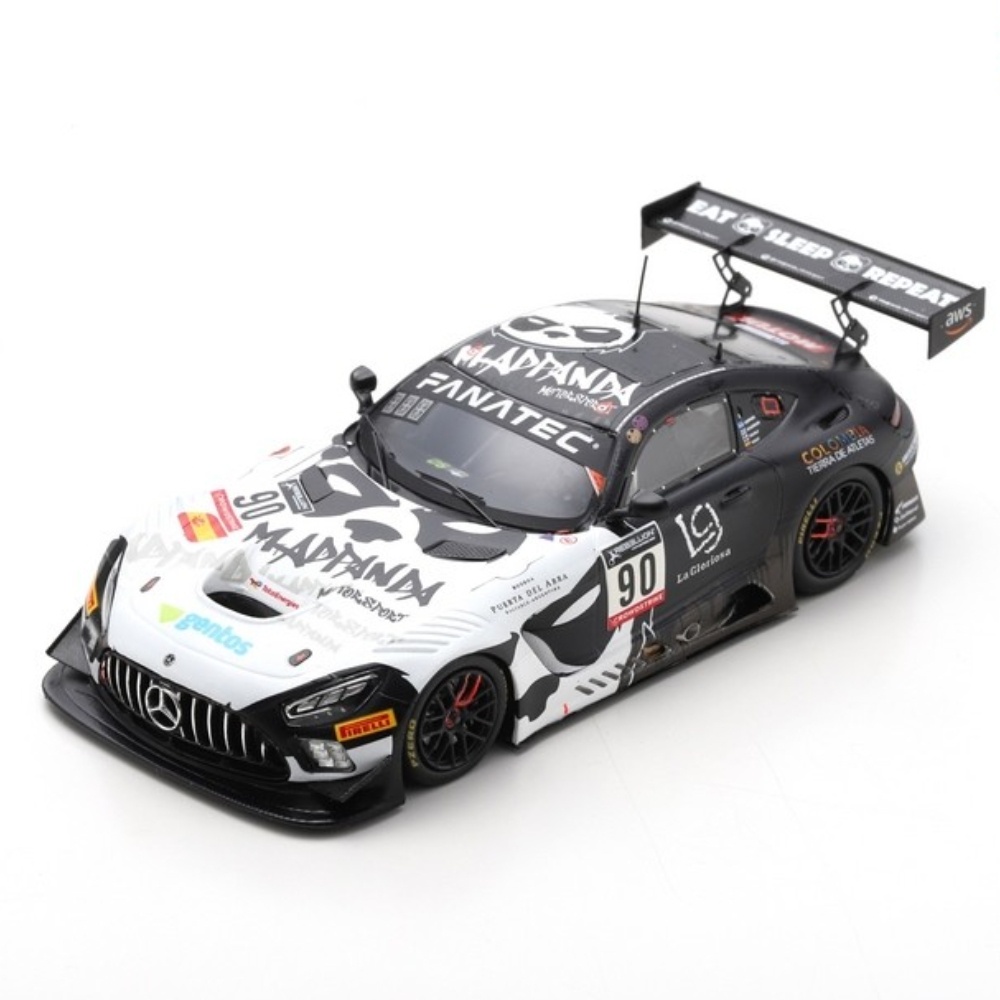 1:43 Mercedes-AMG GT3 #90 - 24 Uur van Spa 2022 | Madpanda Motorsport - Spark