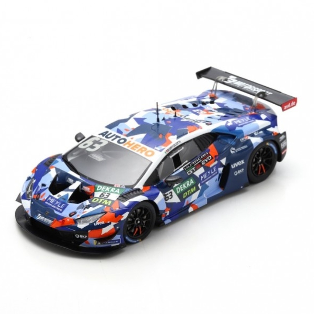 1:43 Lamborghini Huracán GT3 Evo #63 - DTM Assen 2021 | Mirko Bortolotti – T3 Motorsport - Spark