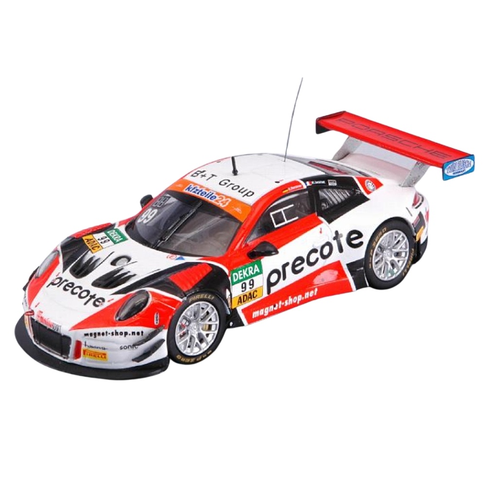 1:43 Porsche 911 (991) GT3 R #99 - GT Masters Kampioen 2018 | Renauer, Jaminet - Spark