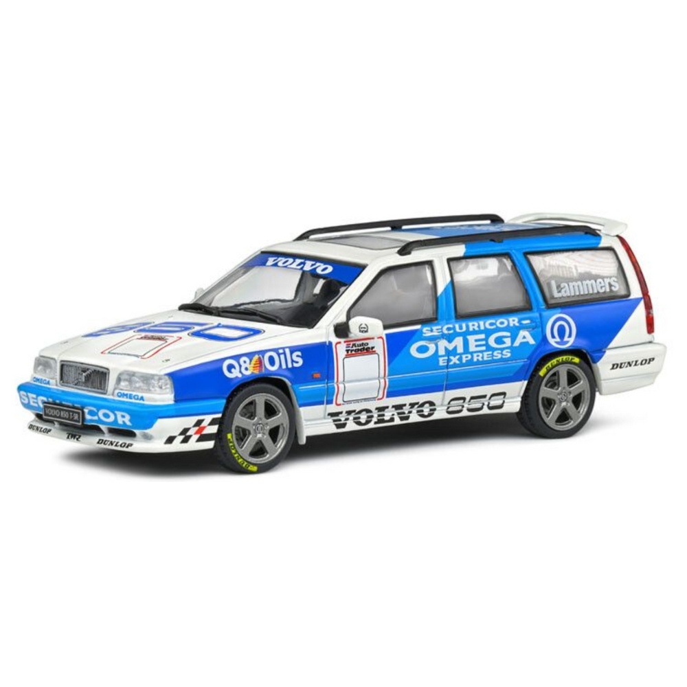 1:43 Volvo 850 T-5R 2.3 Turbo – Youngtimer Klassieker in Geel - Solido