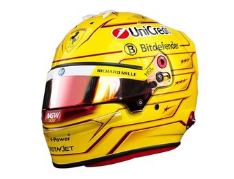 PRE ORDER: 1:2 Helm Lewis Hamilton – Ferrari F1 2025 | Officiële Replica - Bell Helmets