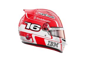 PRE-ORDER: 1:2 Helm Charles Leclerc – Ferrari F1 2025 | Officiële Replica - Bell Helmets