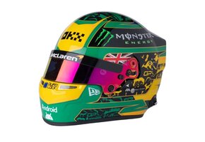 PRE-ORDER: 1:2 Helm Oscar Piastri – Australian GP 2025 | Special Edition | Officiële Replica - Bell Helmets