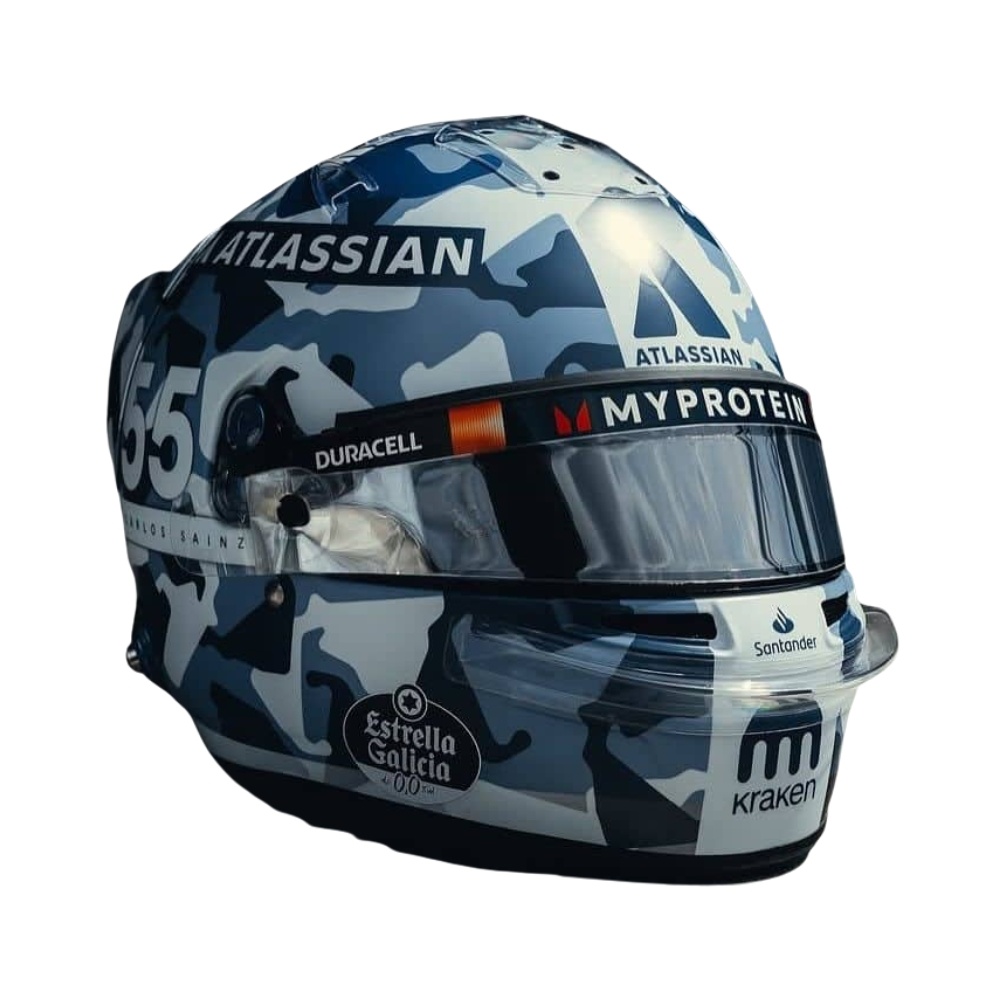 **Pre Order 1:5 Helm Carlos Sainz - British GP 2025
