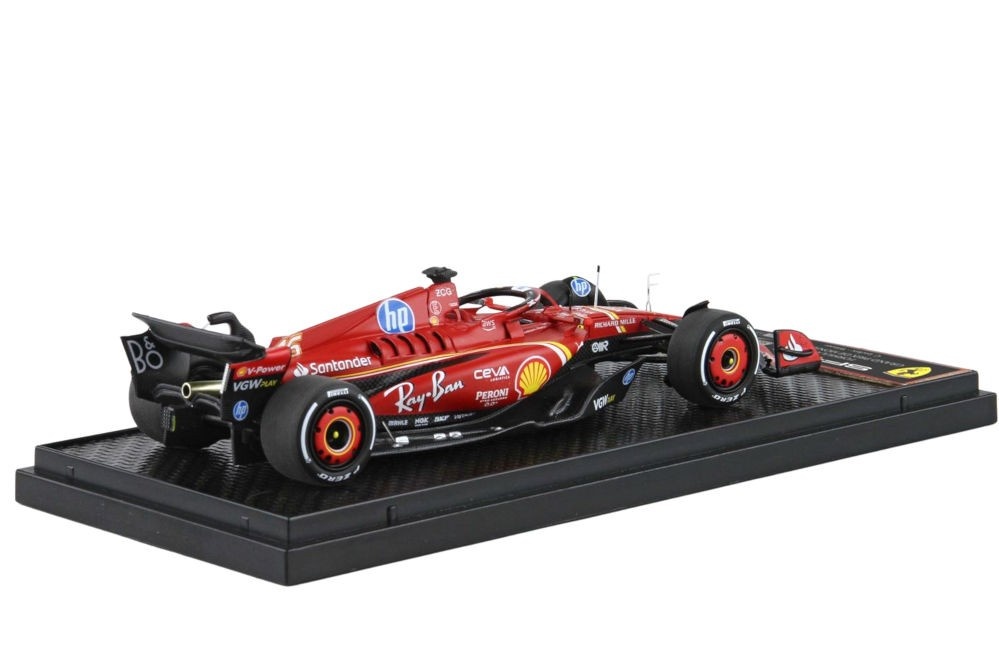 1:43 Ferrari Charles Leclerc SF24 Monaco GP 2024 - BBR
