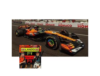 **Pre order 1/18 McLaren MCL39 No.4 McLaren Formula 1 Team, L. Norris 'Winner Monaco GP 2025'