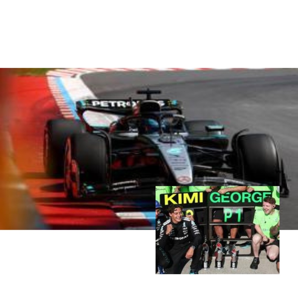 **Pre order 1/18 Mercedes W16 No.63 Mercedes-AMG PETRONAS Formula  One Team, G. Russell 'Winner Canadian GP 2025'