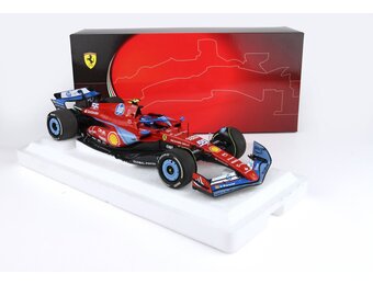 1/18 Scuderia Ferrari SF24, C. Sainz 'GP USA Miami 2024' polyfoam packaging