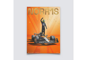 Lando Norris | Home Grand Prix Win | Silverstone 2025 | Official Poster