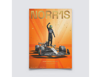 Lando Norris | Home Grand Prix Win | Silverstone 2025 | Official Poster