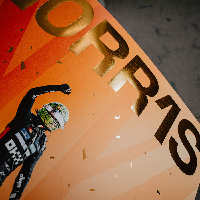 Lando Norris | Home Grand Prix Win | Silverstone 2025 | Official Poster