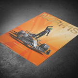 Lando Norris | Home Grand Prix Win | Silverstone 2025 | Official Poster
