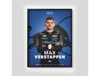 F1 Driver Series Poster | Max Verstappen