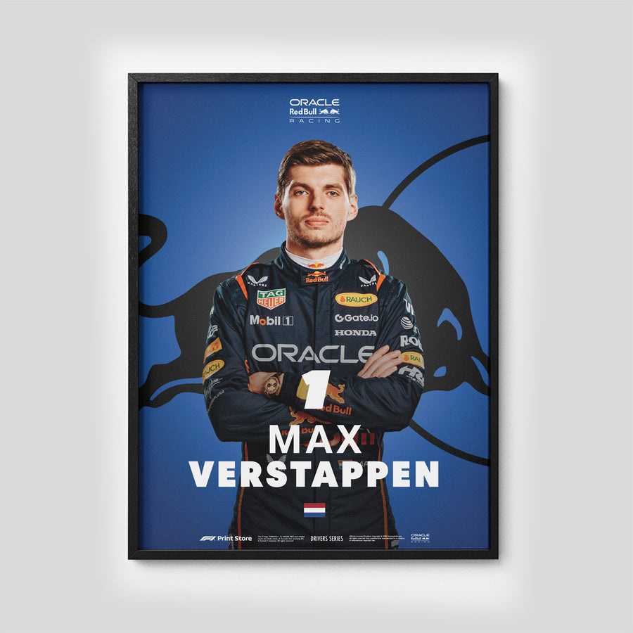 F1 Driver Series Poster | Max Verstappen