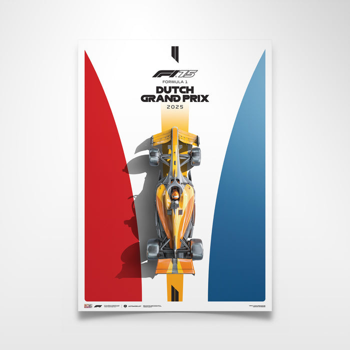 FORMULA 1 DUTCH GRAND PRIX 2025 | Official Event Poster