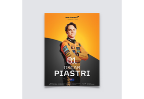 F1 Driver Series Poster | Oscar Piastri