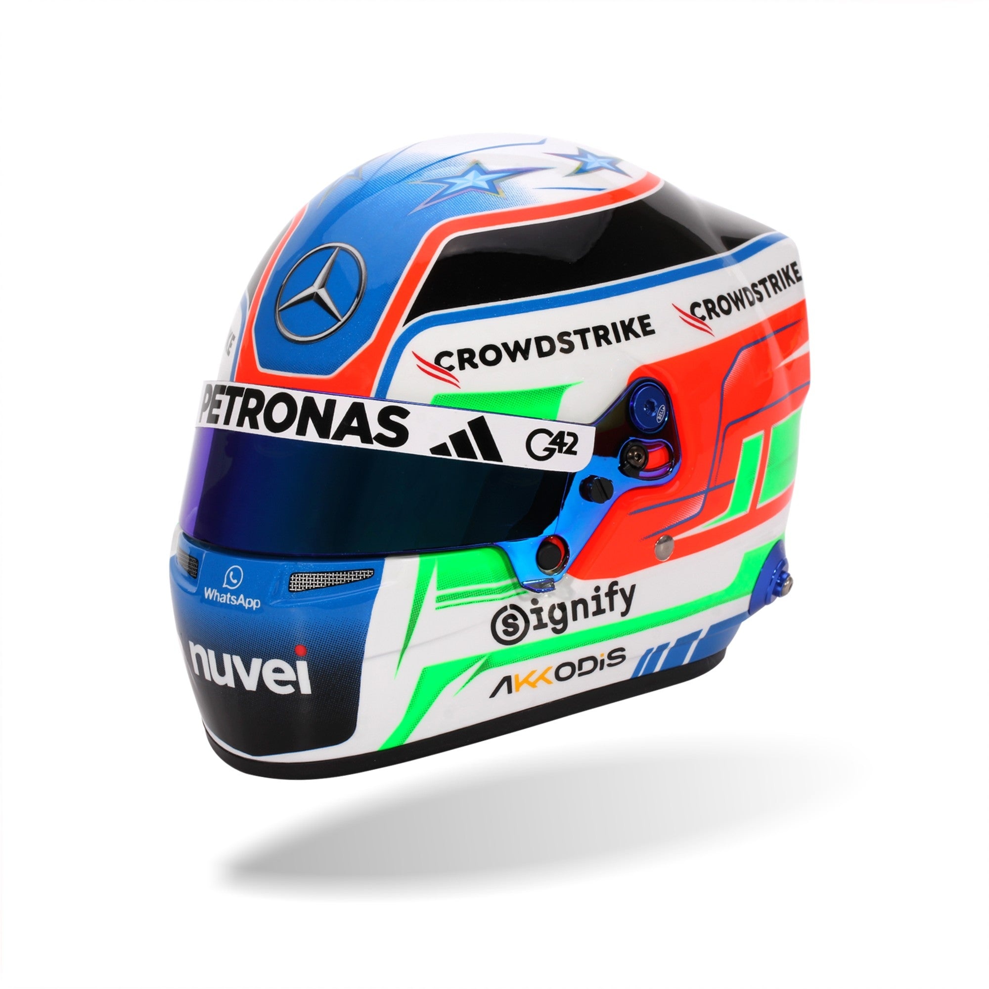 1:2 Kimi Antonelli Mercedes 2025 Season Helmet - Bell